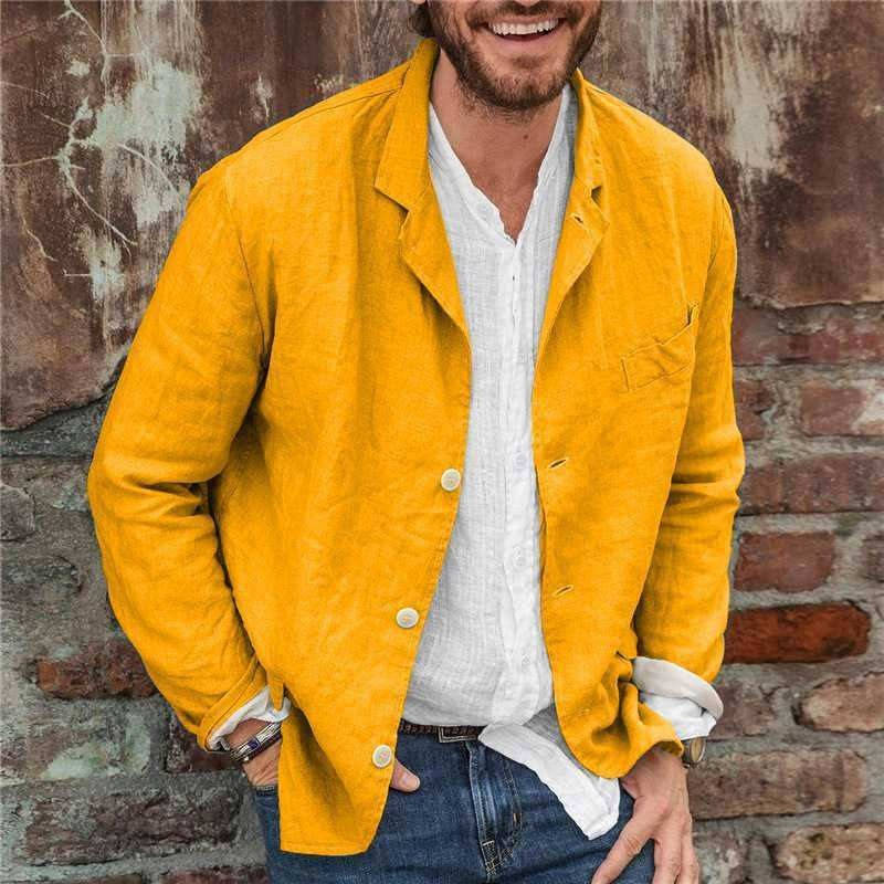 Men's Single-Breasted Smart Casual Blazer