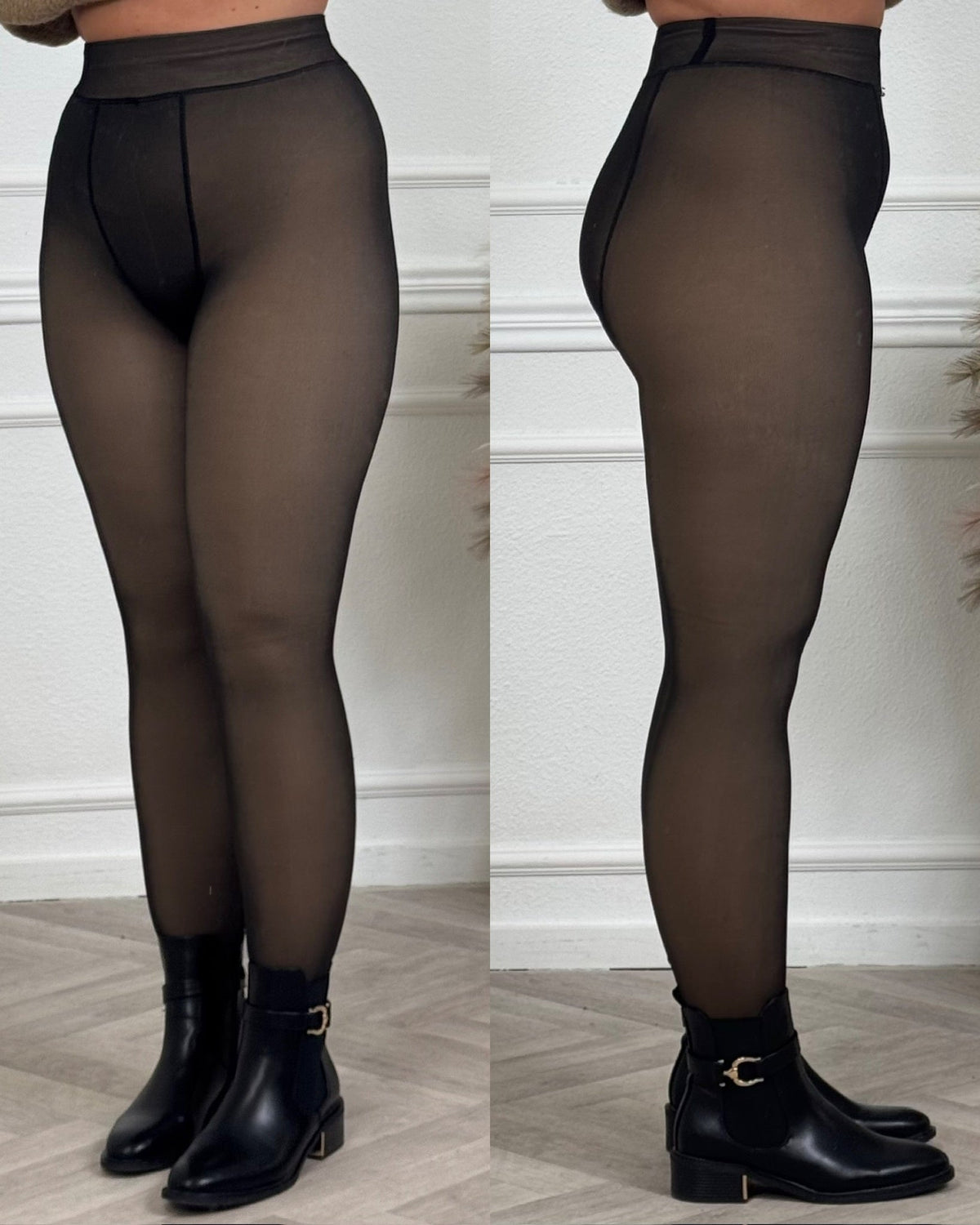 Women's Thermal Tights Fleece Lined Winter Pantyhose