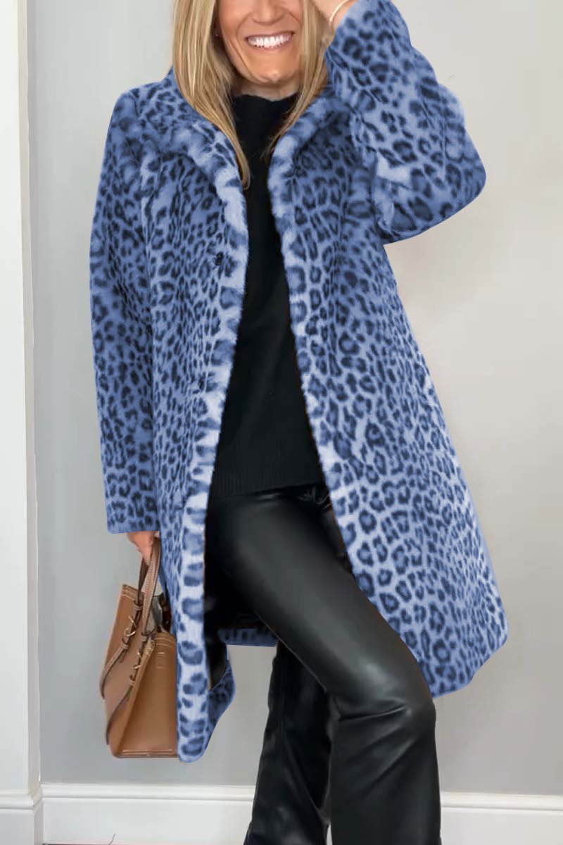 Luxurious Leopard Coat for Women