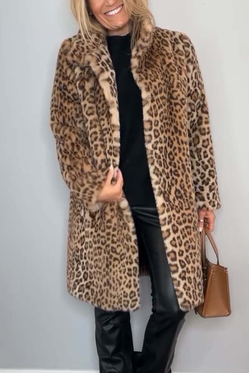Luxurious Leopard Coat for Women