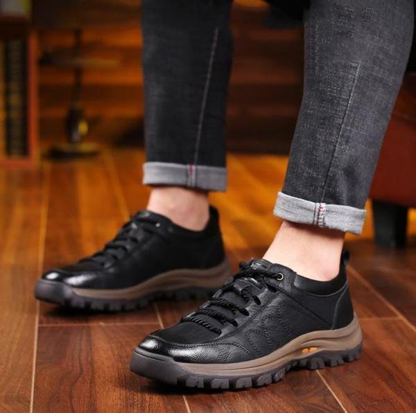 Men's Casual Walking Shoes Waterproof Support