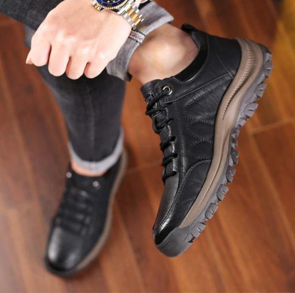 Men's Casual Walking Shoes Waterproof Support
