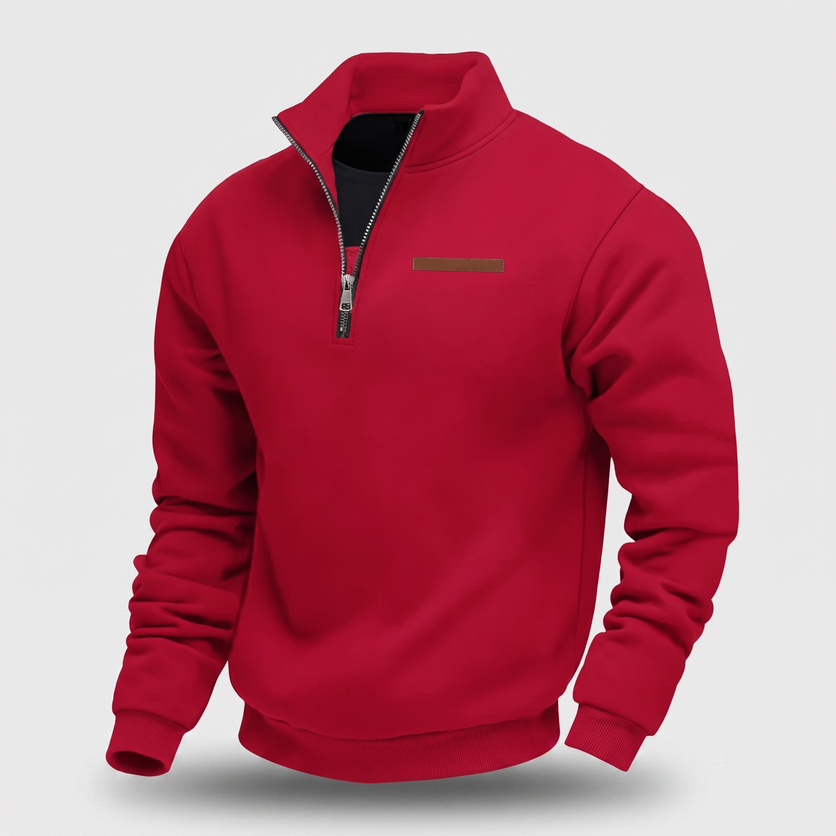 Men's Quarter-Zip Fleece Sweatshirt