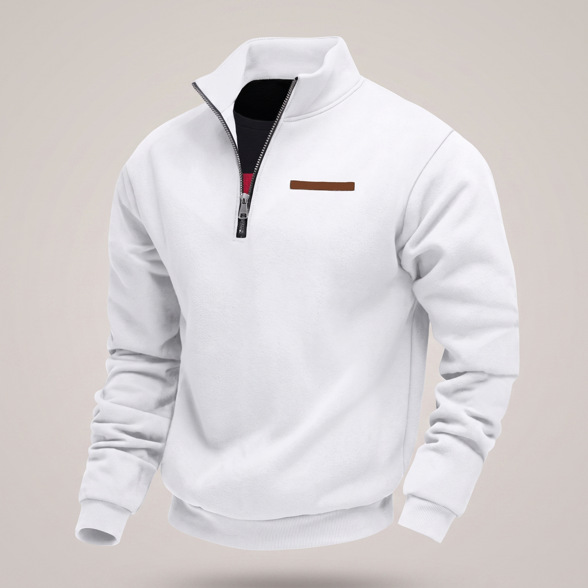 Men's Quarter-Zip Fleece Sweatshirt