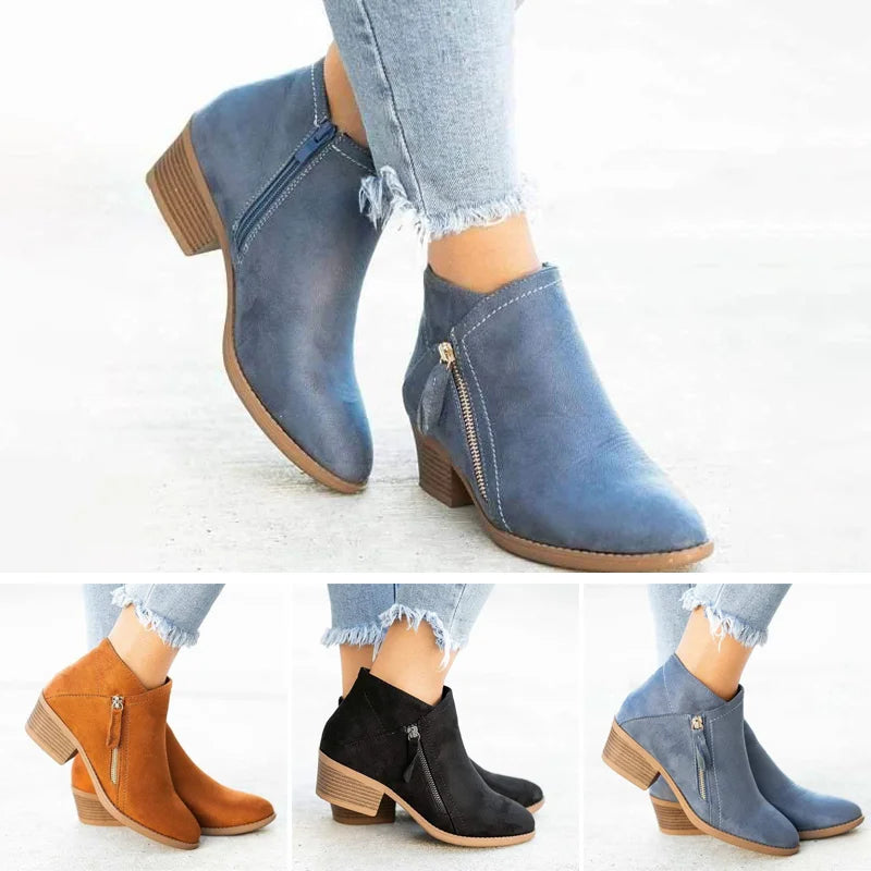 Comfortable Leather Boots for Women