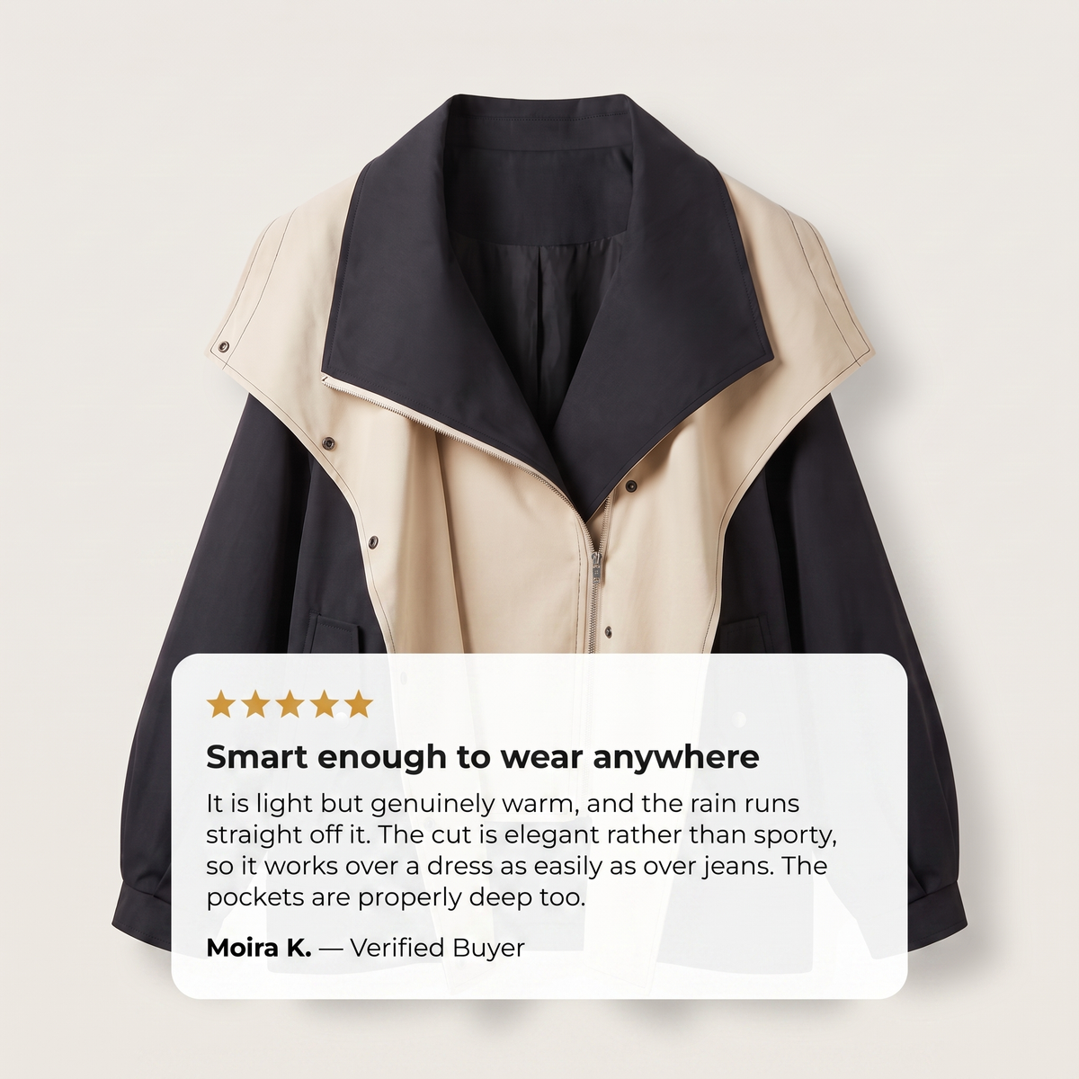 Women's Hooded Utility Jacket with Pockets