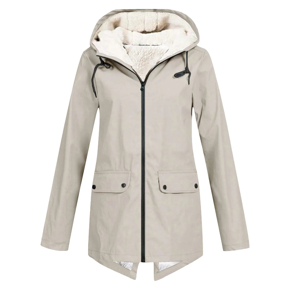 Women's Sherpa Lined Waterproof Winter Jacket