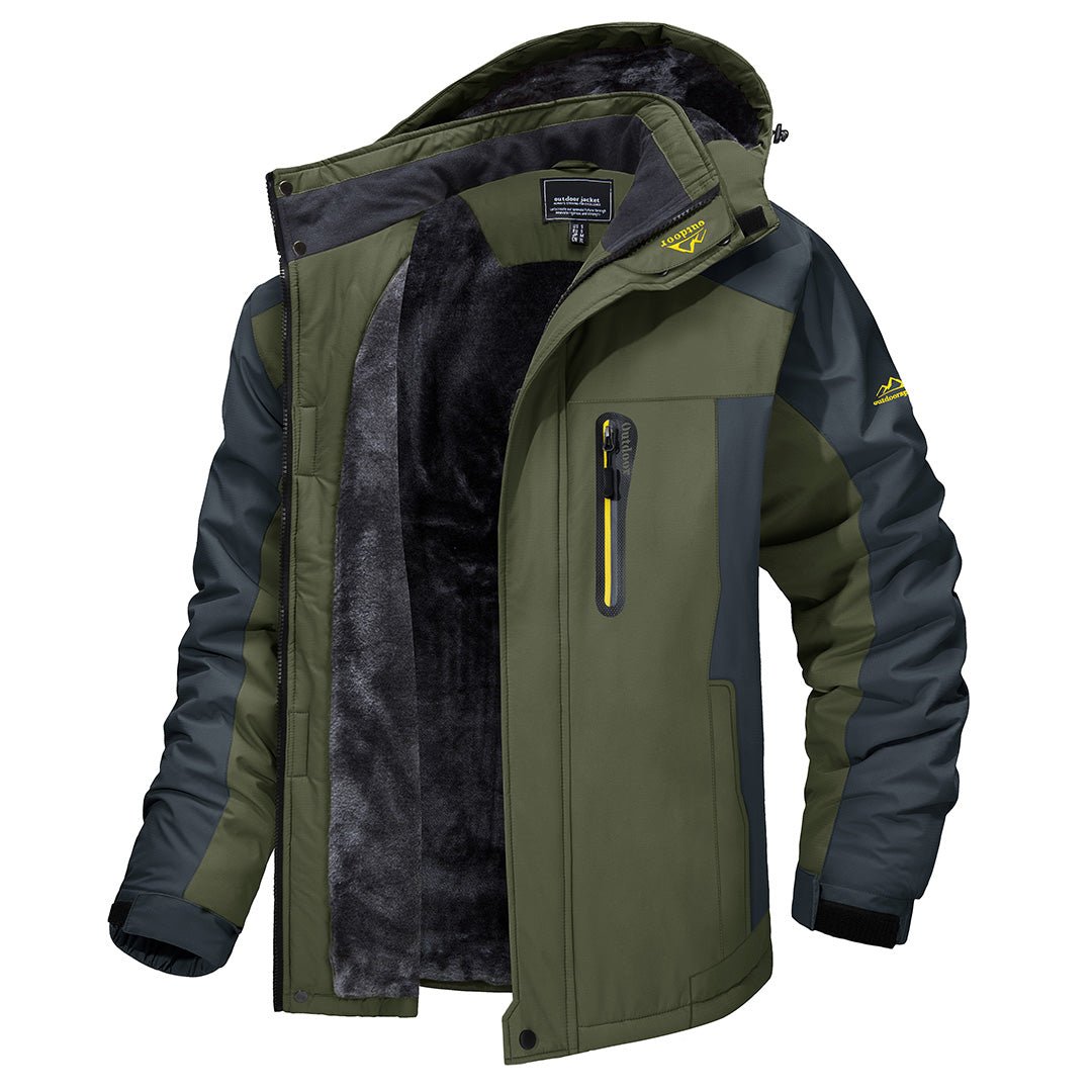 Sustainable Waterproof Men's Outdoor Jacket