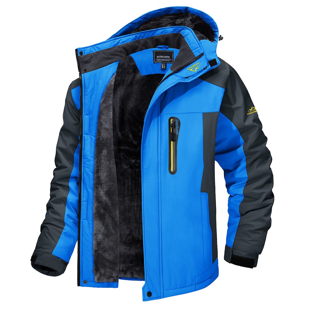 Sustainable Waterproof Men's Outdoor Jacket