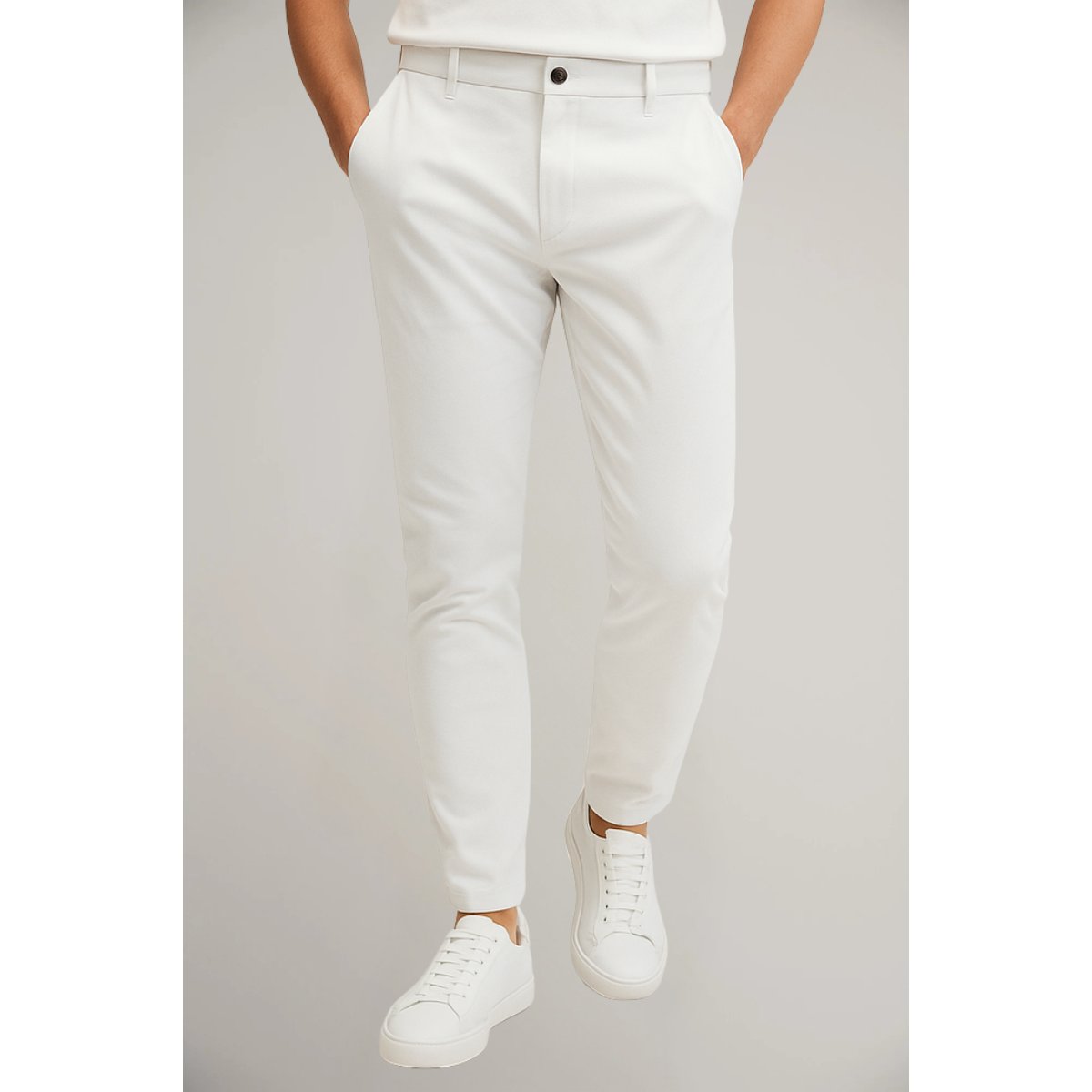 Men's Slim Fit Stretch Chino Pants