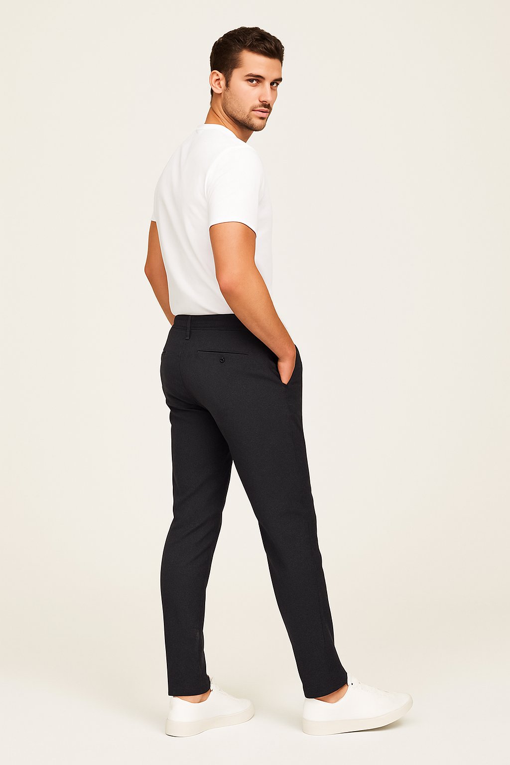 Men's Slim Fit Stretch Chino Pants