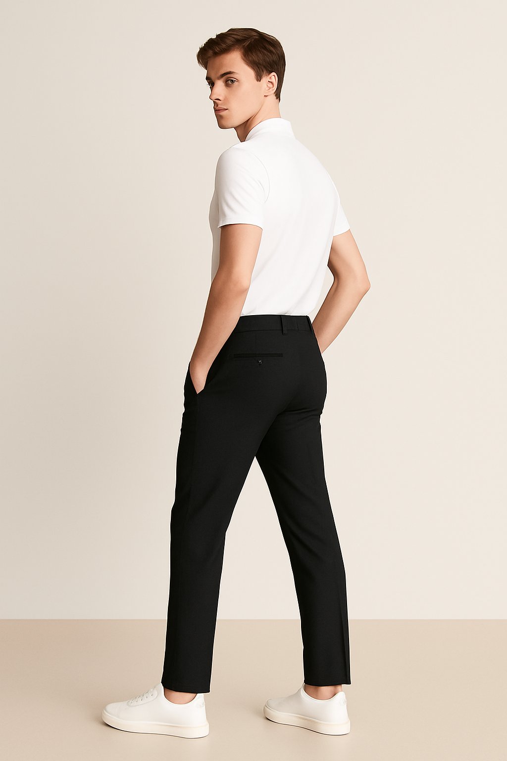 Men's Slim Fit Stretch Chino Pants