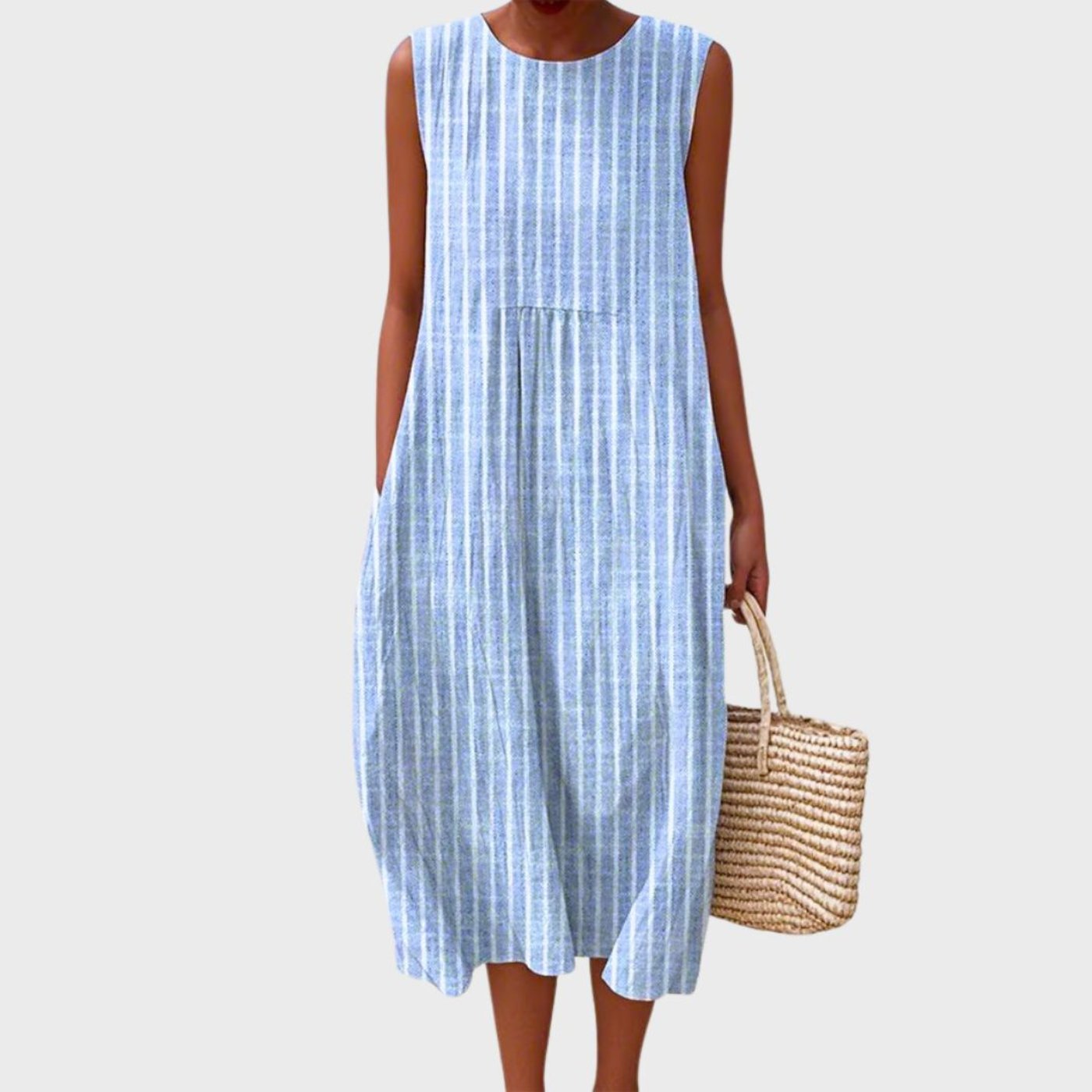 Women's Sleeveless Gradient Midi Dress