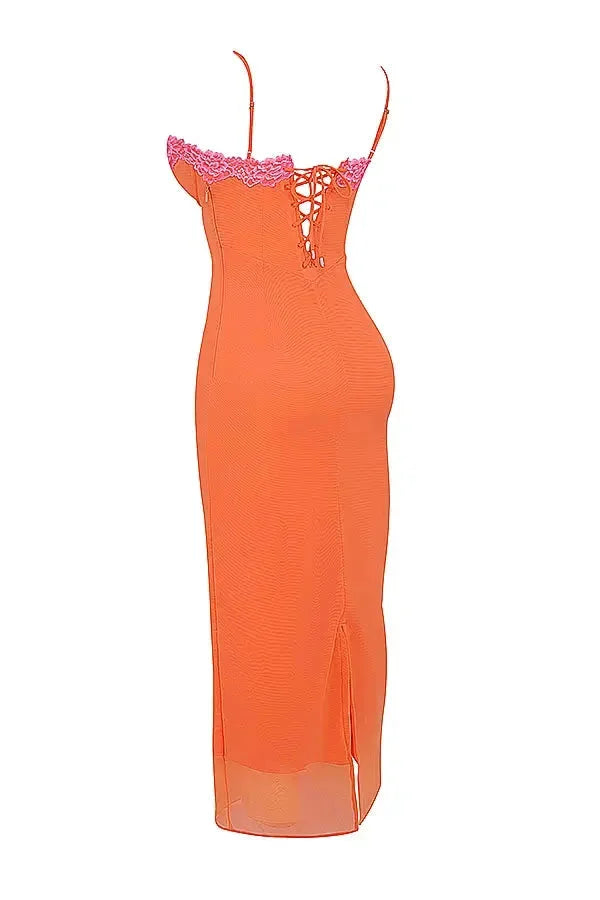Navee - Women’s adjustable strap floral maxi dress