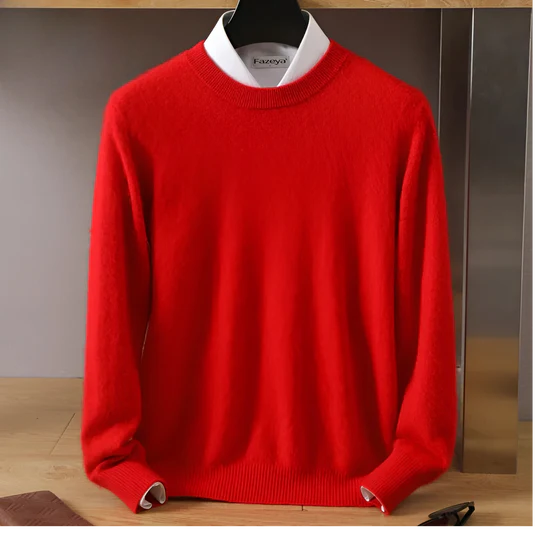 Men’s Classic Crew Neck Knit Sweater
