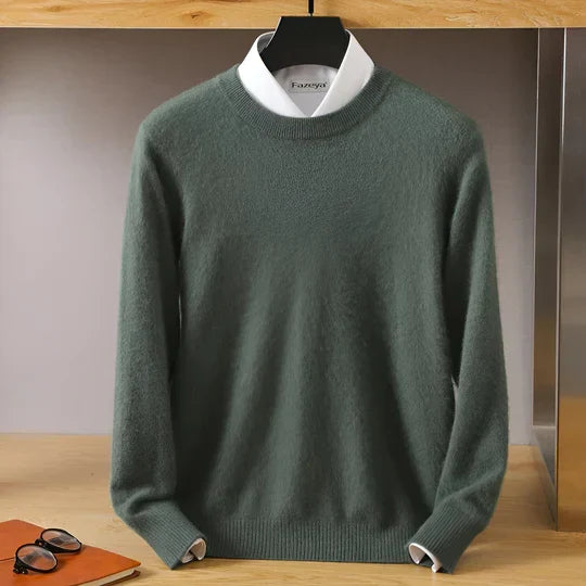 Men’s Classic Crew Neck Knit Sweater