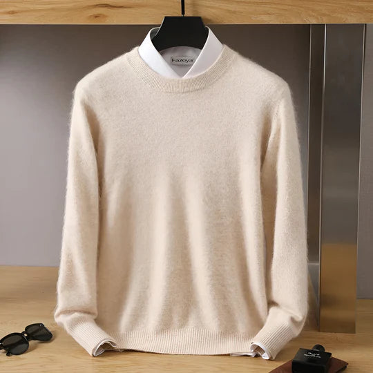 Men’s Classic Crew Neck Knit Sweater