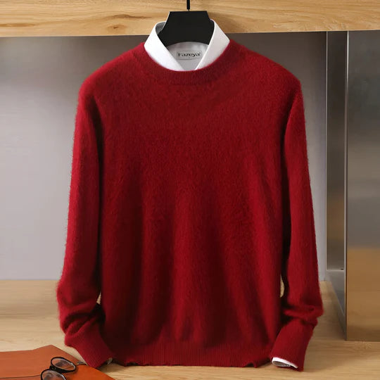 Men’s Classic Crew Neck Knit Sweater