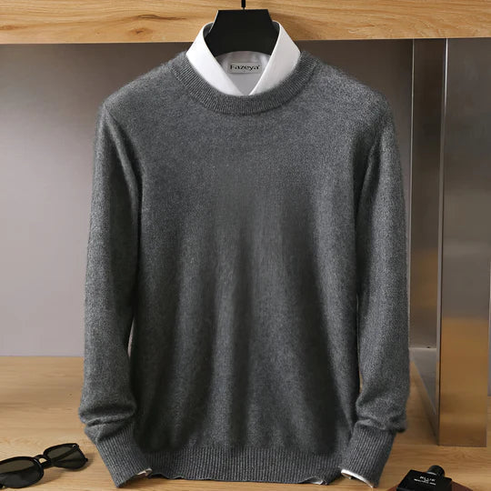 Men’s Classic Crew Neck Knit Sweater