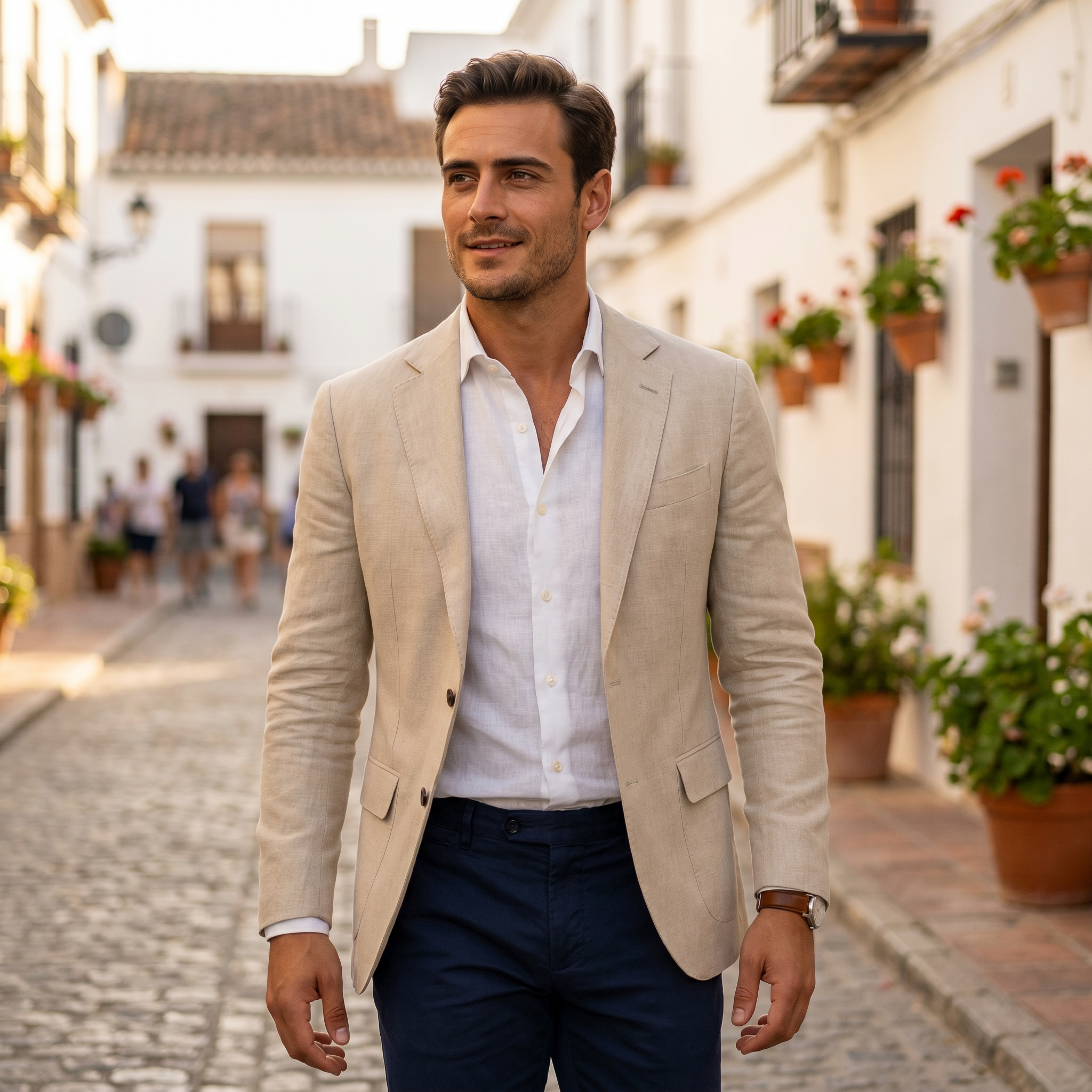 Men's Mediterranean Smart Casual Blazer