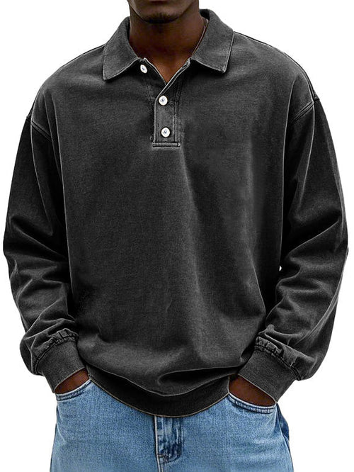 Stylish Vintage Long Sleeve Shirt for Men