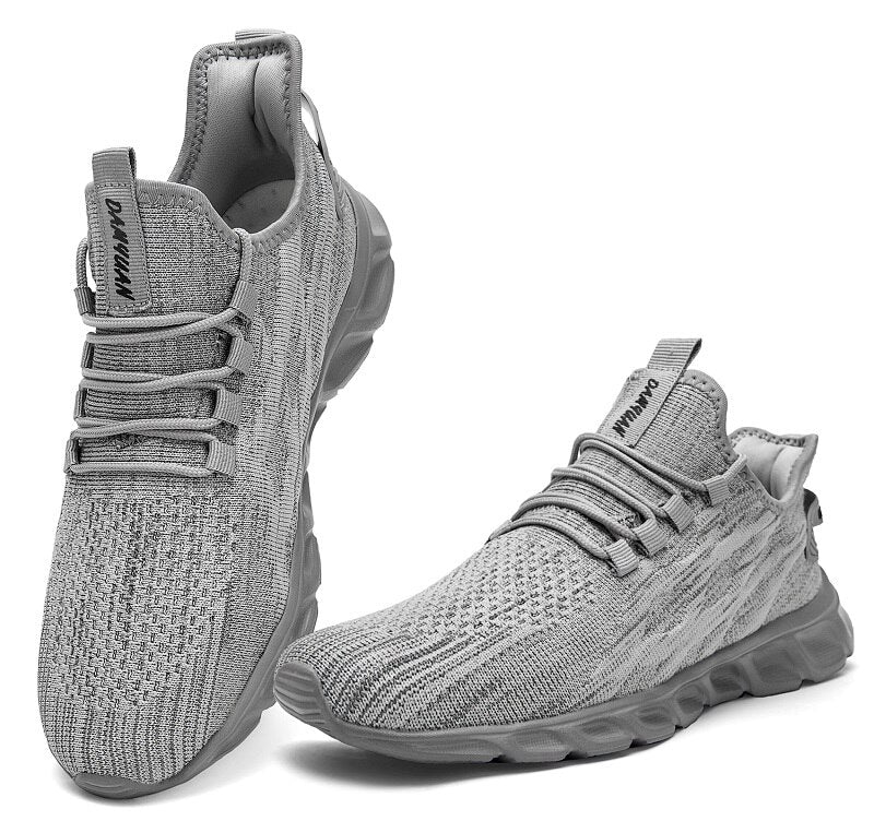 Men's Breathable Slip-On Running Sneakers