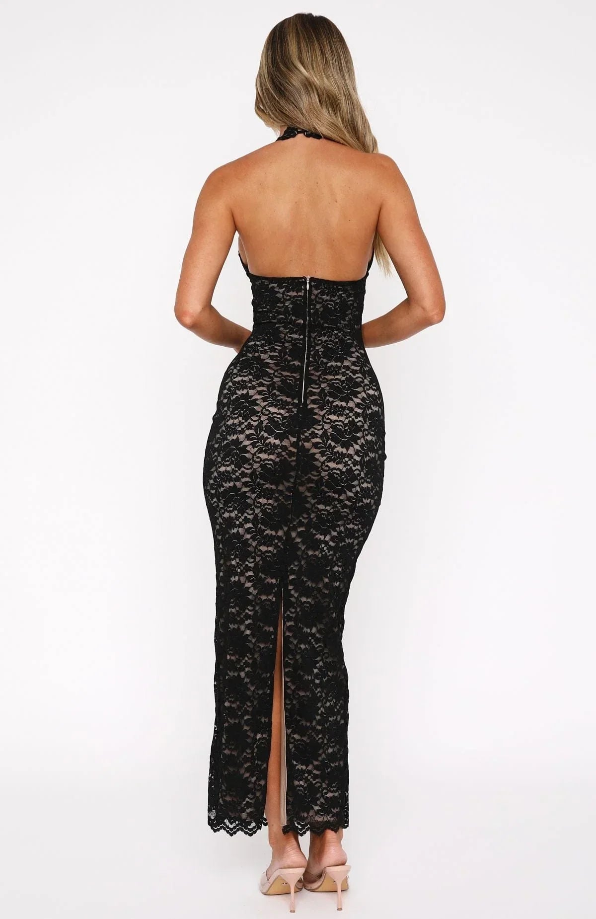 Women’s Lace Sleeveless Maxi Dress