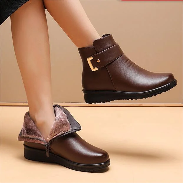 Women’s Faux Fur Lined Ankle Boots