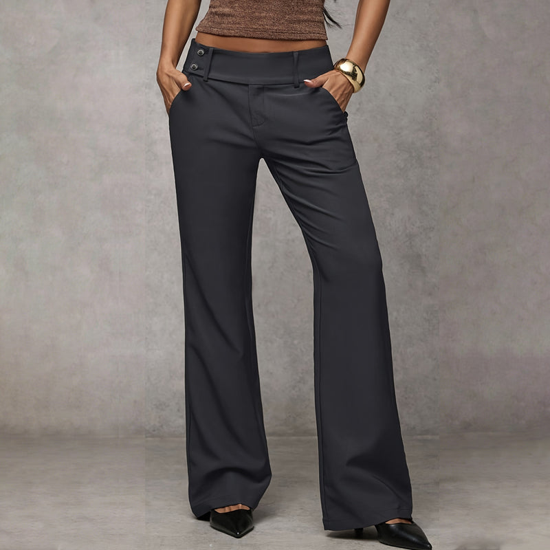 Women’s High-Waisted Wide-Leg Flare Pants