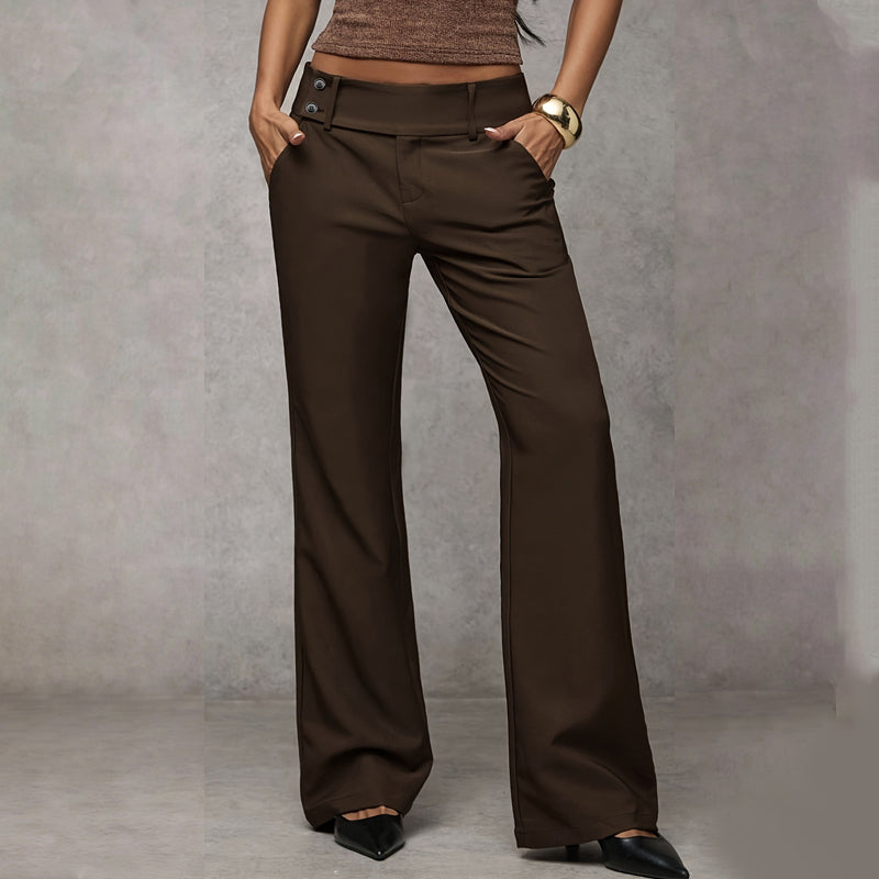 Women’s High-Waisted Wide-Leg Flare Pants
