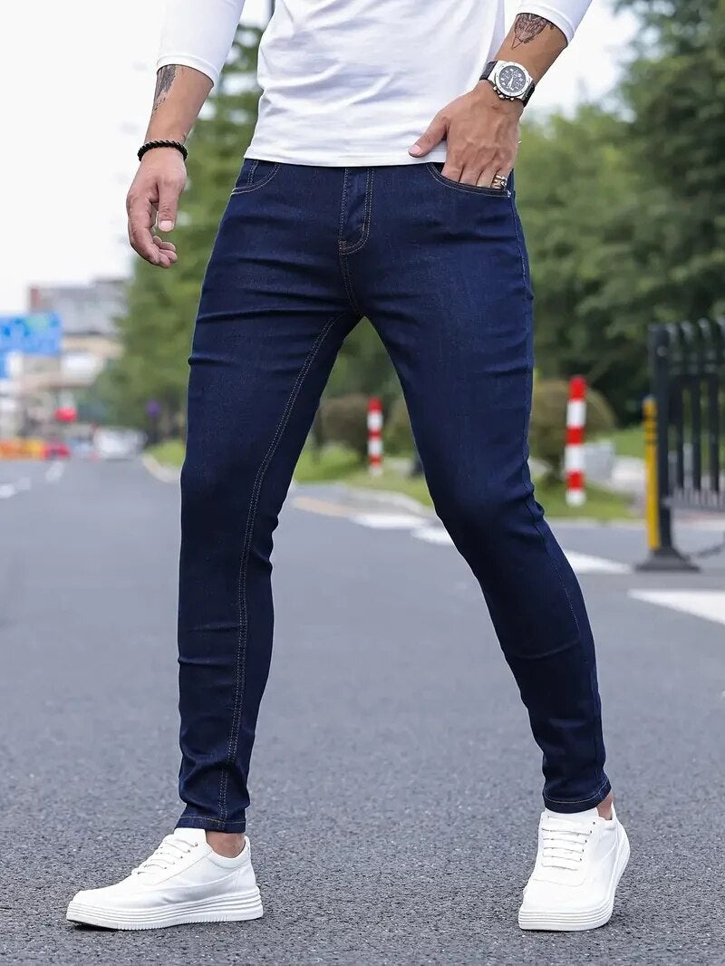 Men's Slim Fit Stretch Denim Jeans