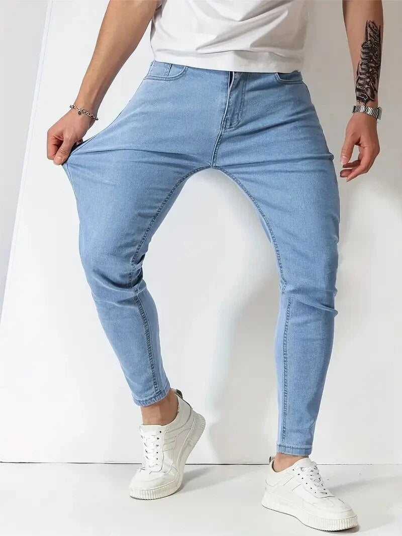 Men's Slim Fit Stretch Denim Jeans