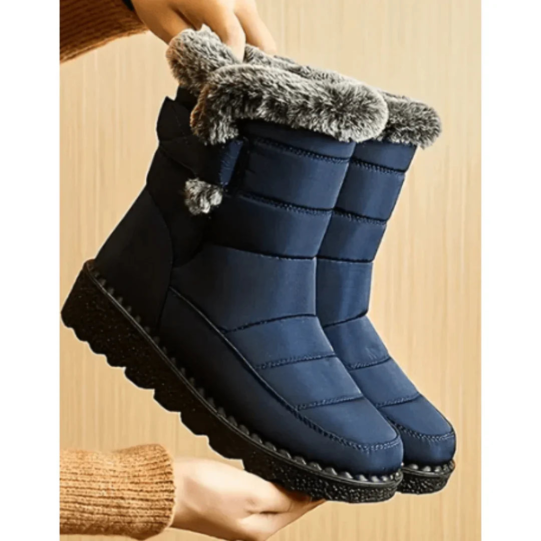 Women's Fur-Lined Winter Snow Boots