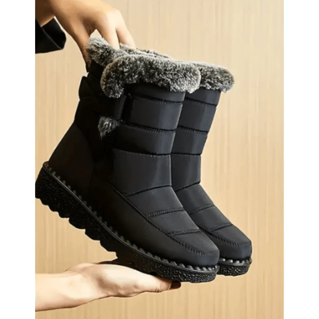 Women's Fur-Lined Winter Snow Boots