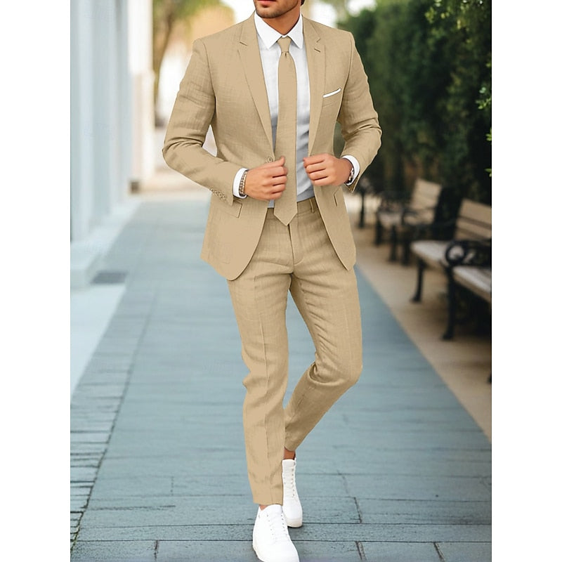 Stylish Casual 2-Piece Suit for Men
