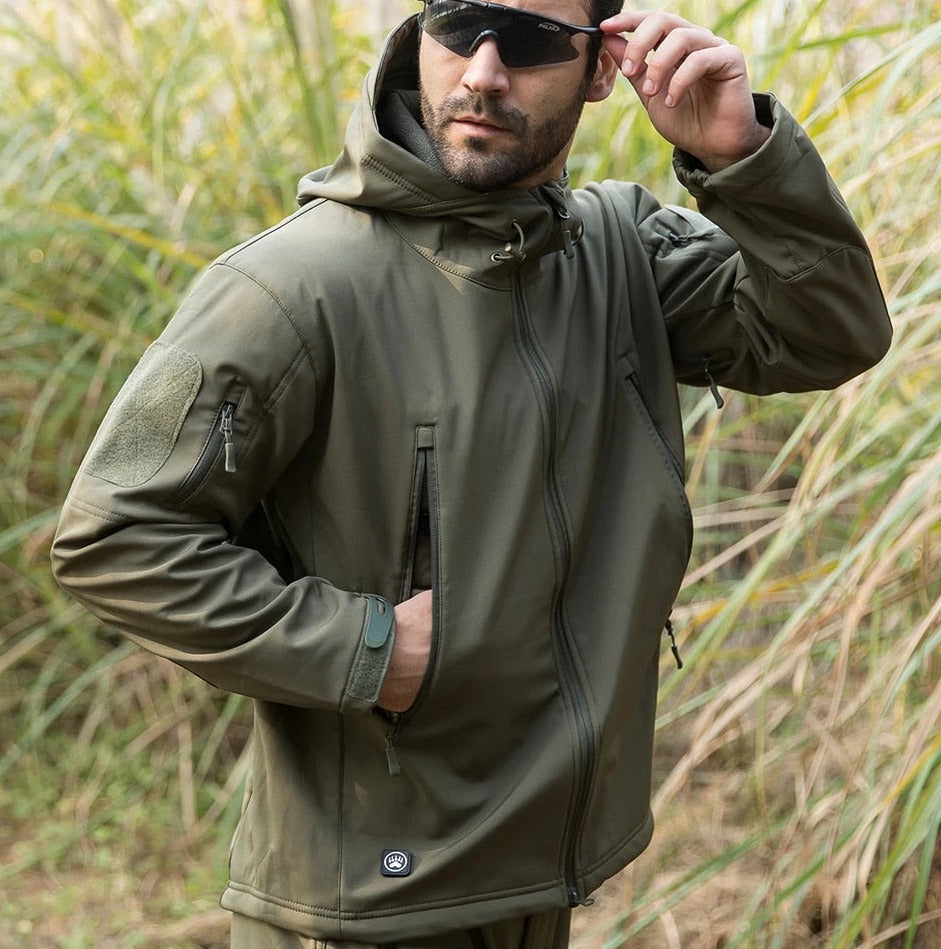 Men's Waterproof Jacket & Cargo Pants Set